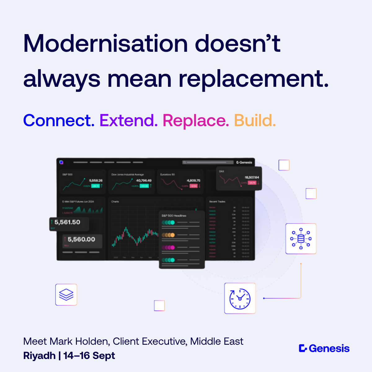How capital markets solve legacy problems, critical applications and fragmented workflows without adding cost, risk or complexity layers.