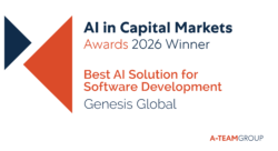 Genesis Global Wins Best AI Solution for Software Development at 2026 AI in Capital Markets Awards